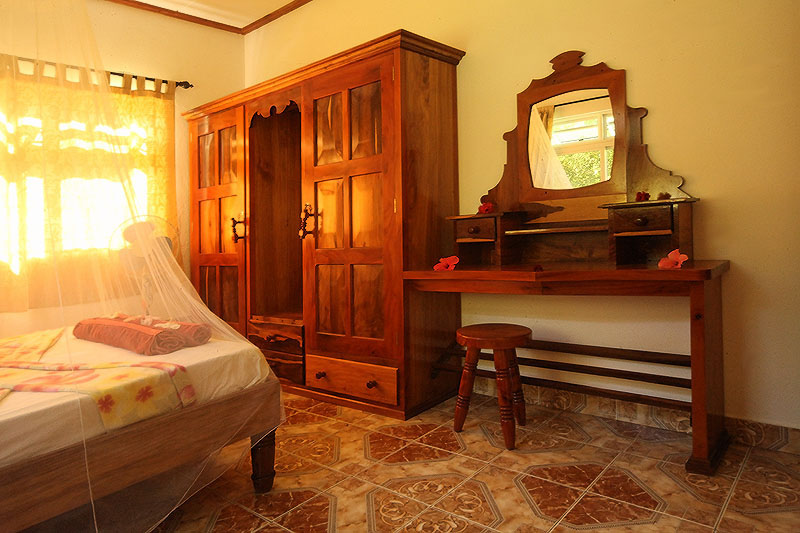 Bedroom 1  - Praslin museum guesthouse